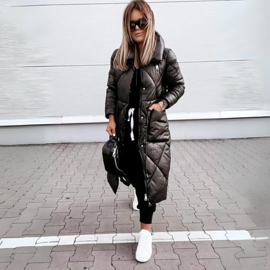 Elegante wattierte Damenjacke