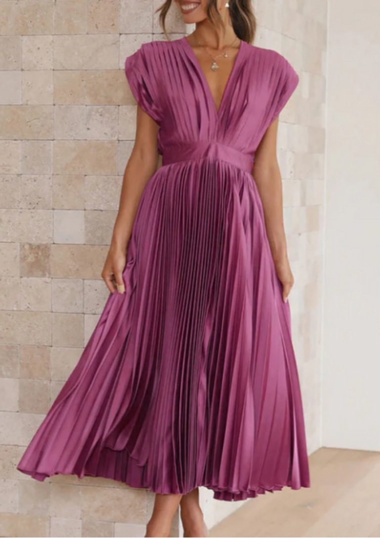 Elegantes Maxikleid Aus Leichtem Stoff