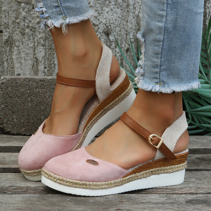 ShopNory | Orthopädische Trendy Braune Espadrilles