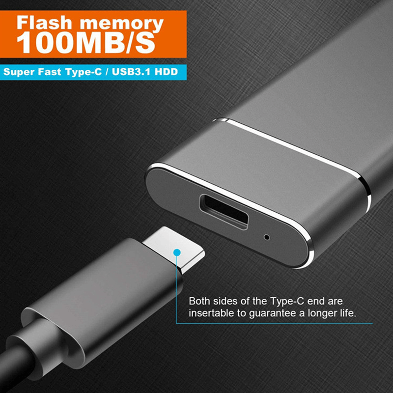 Avelena | Tragbare Ultra Speed Externe SSD-Festplatte