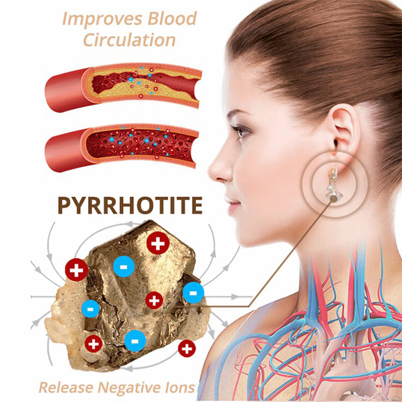 Magnetische Therapie Detox Germanium Ohrringe