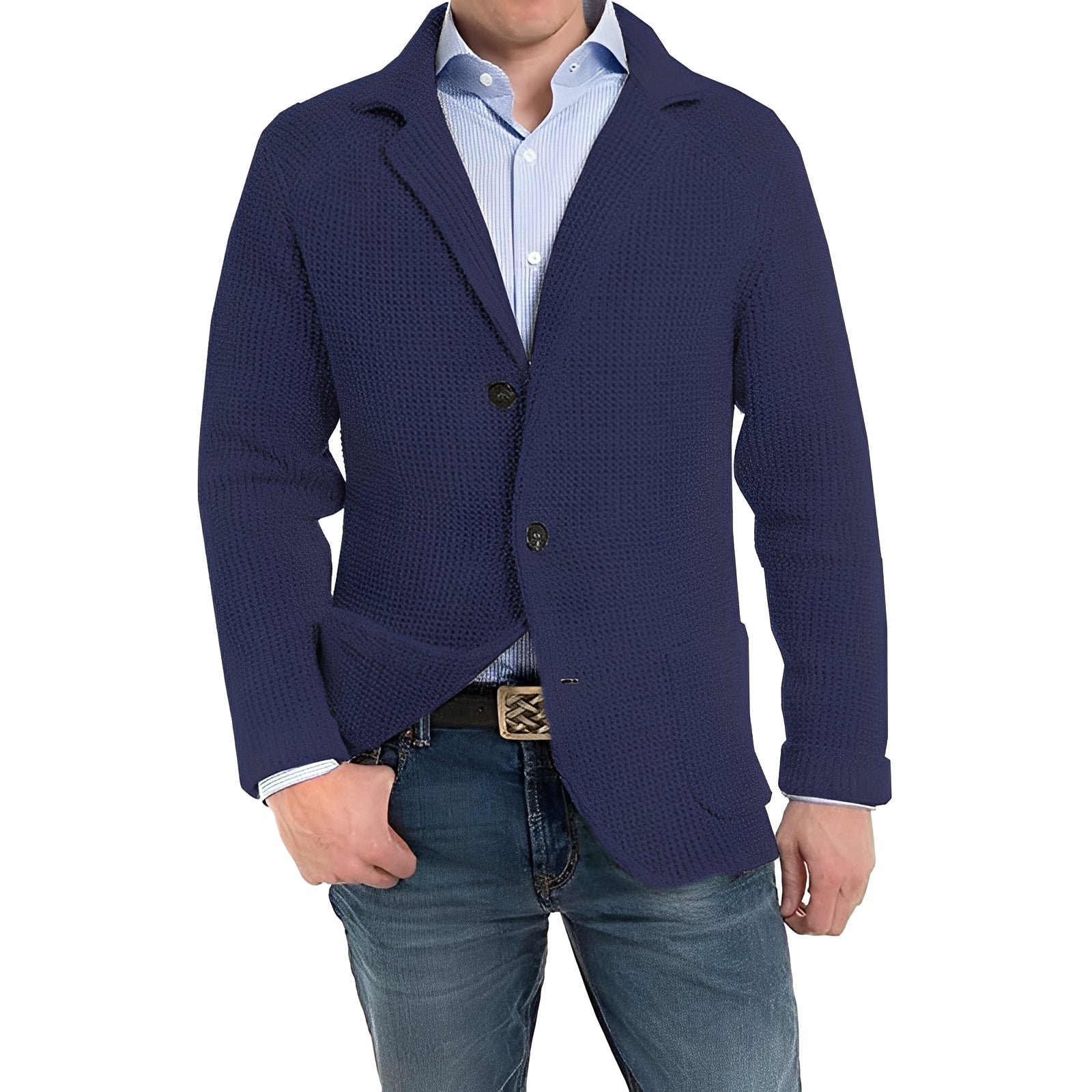 Elegante Jacke mit Klapptaschen für Männer