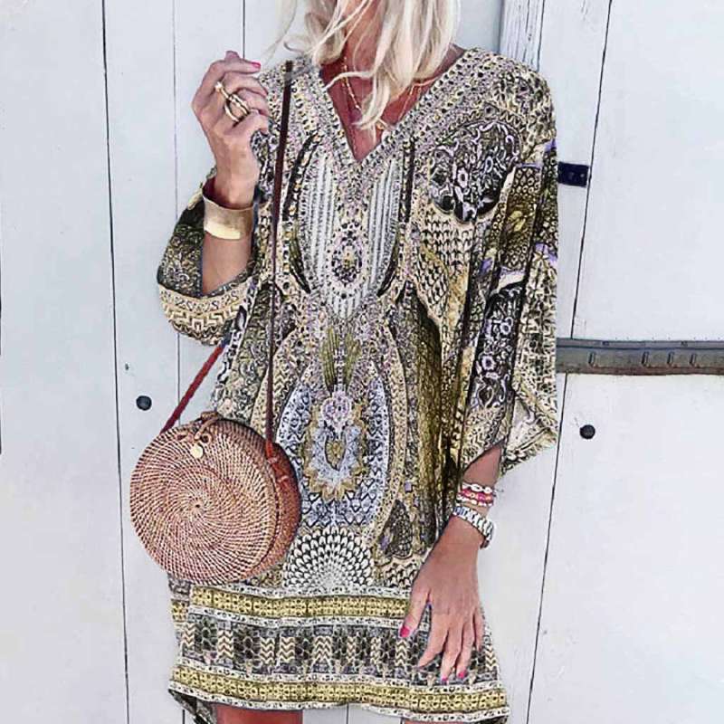 Elegantes und bequemes Sommerkleid