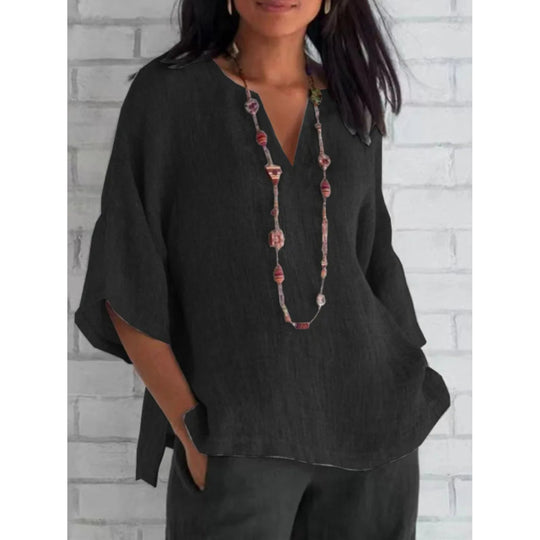 Fenna Damenbluse Aus Baumwolle