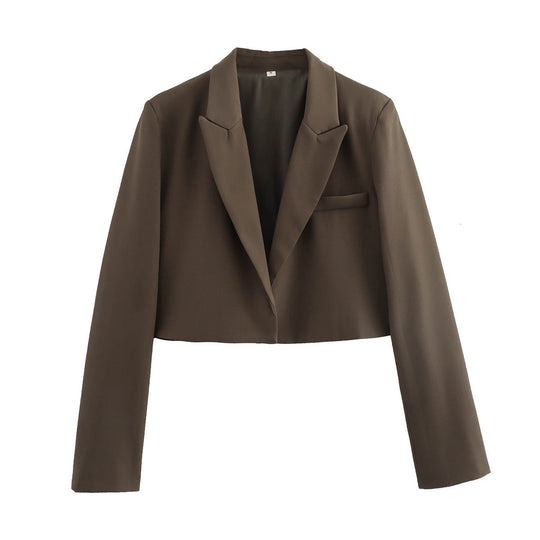 Cropped Blazer