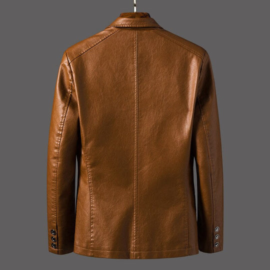 Modische Lederjacke für Herren