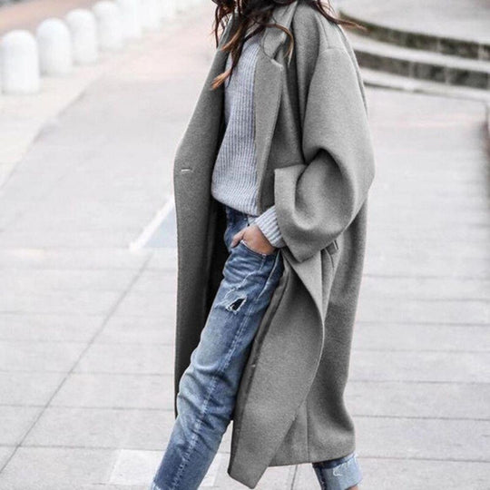 Longline-Trenchcoat für Frauen