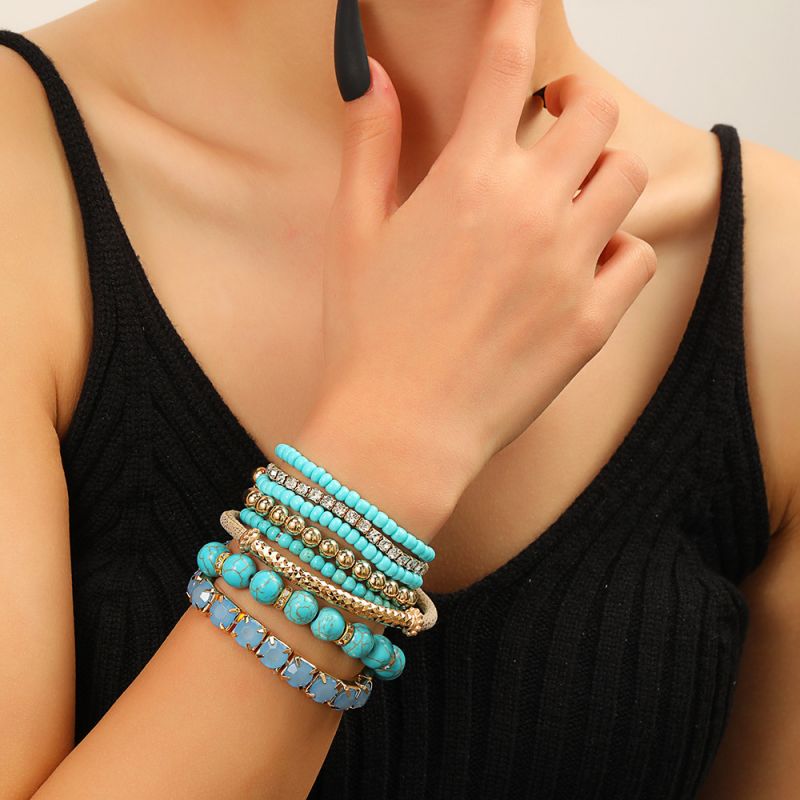 Böhmisches Perlen-Armband-Set | Shop Nory