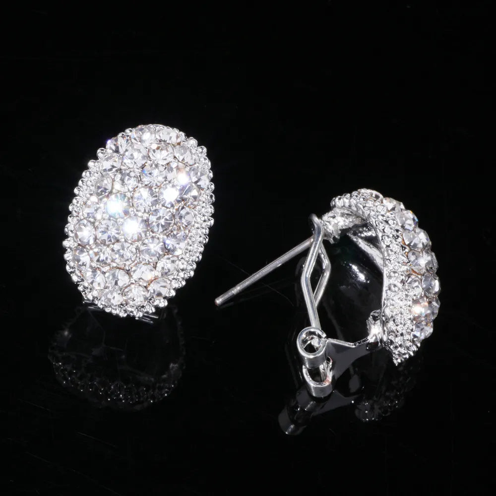 Zeitlose romantische Zirkon-Ohrringe | Shop Nory