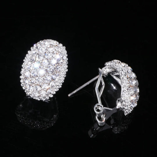 Zeitlose romantische Zirkon-Ohrringe | Shop Nory