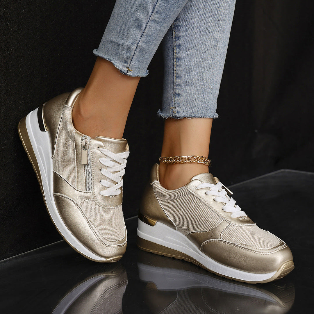Orthopädische Schuhe mit seitlichem Reißverschluss