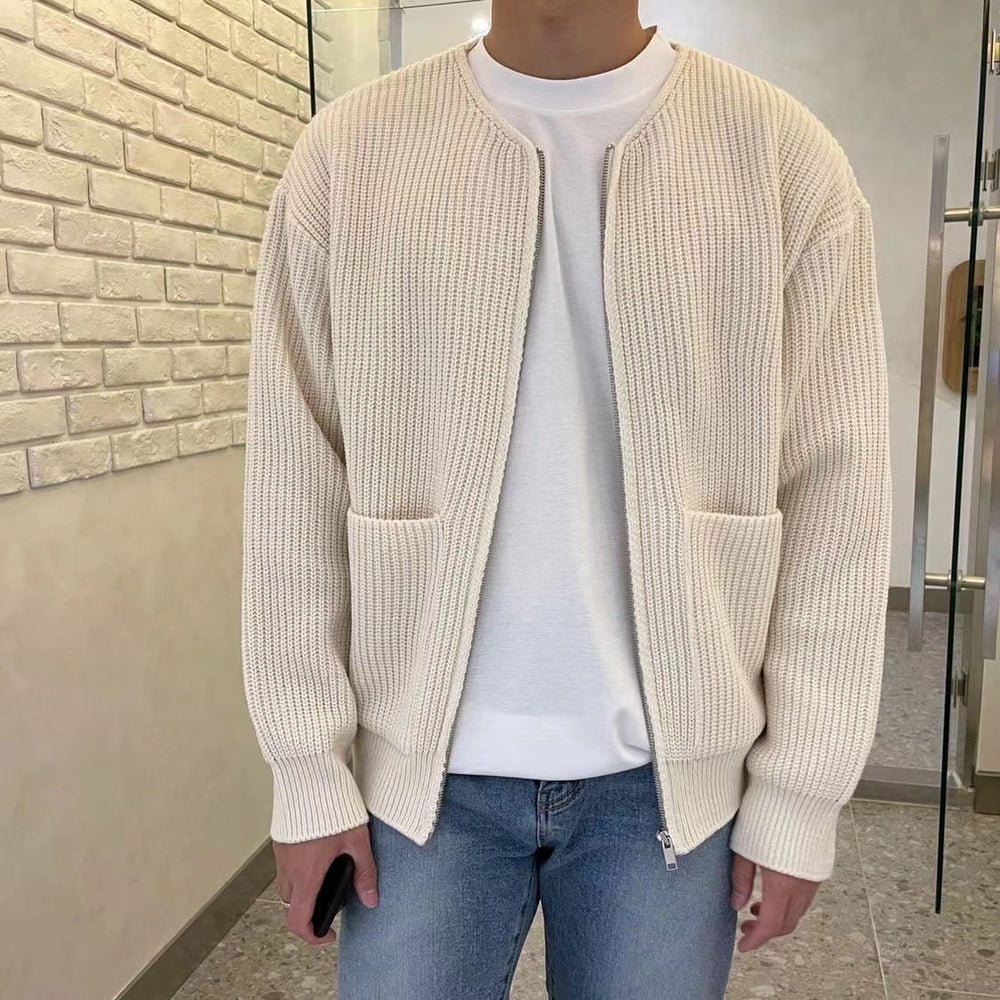 Herren Strickjacke mit modernem Schnitt