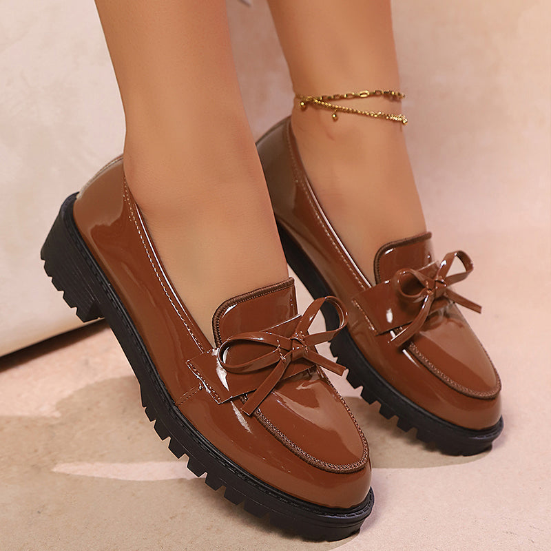 Elegante Orthopädische Loafer Mit Blockabsatz
