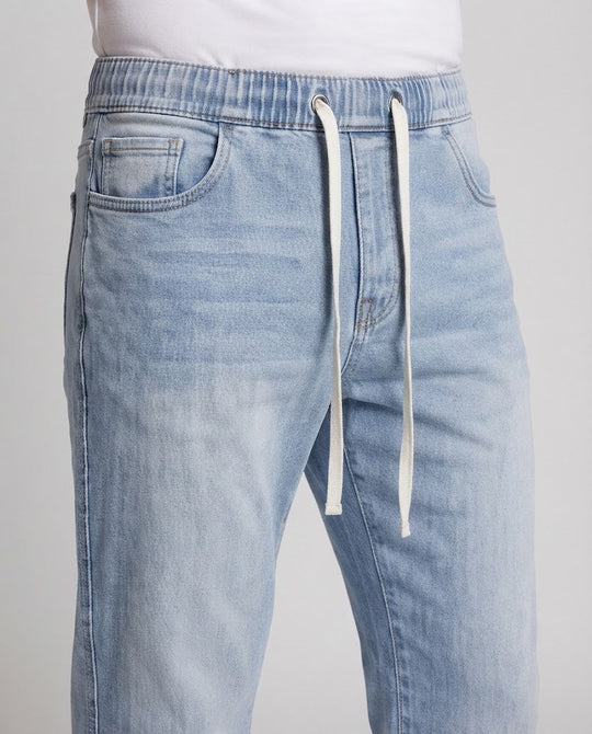 Herren Weite Stonewashed-Denim-Jeans mit bodenlangem Saum und relaxed Fit Shop Nory