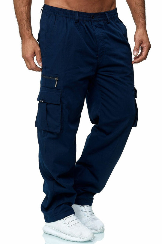 Bequeme Herren Cargo Hose mit Mehreren Taschen