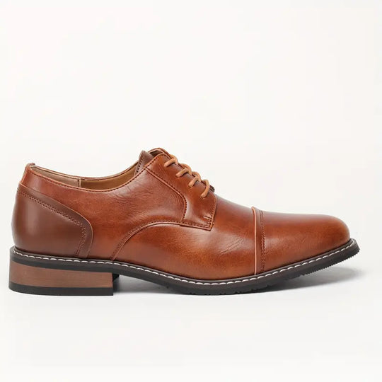solide vintage-derby-schuhe für herren