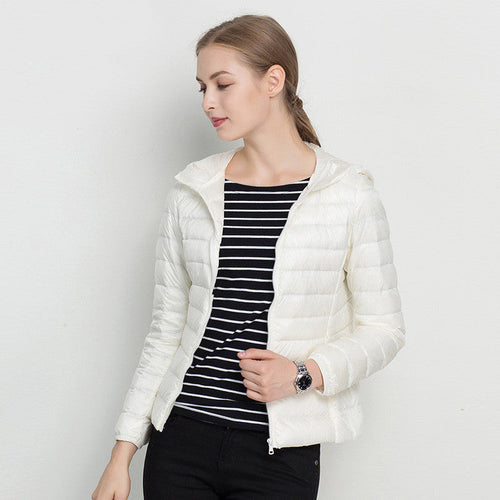 Shopnory | Leichte Daunenjacke Frauen