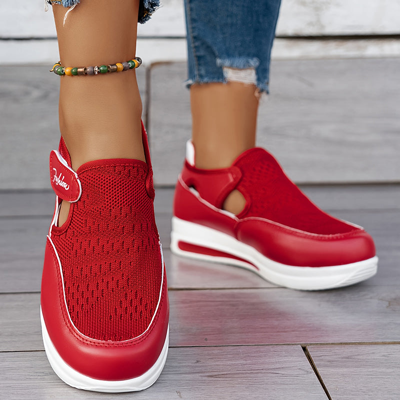 orthopädische Damen-Sneaker, atmungsaktiv und bequem.