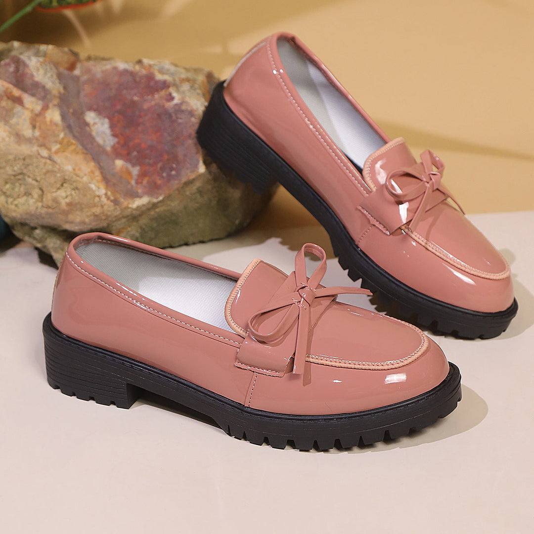 Elegante Orthopädische Loafer Mit Blockabsatz
