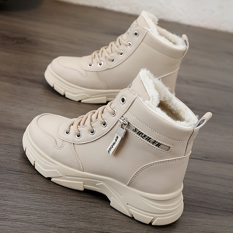 Festliche Winter Freizeit Sneakers für Damen - Ideal für den Winter