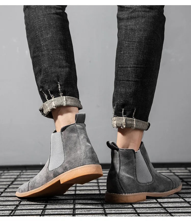 Wildleder Chelsea Boots für Herren Stilvoll & Nachhaltig
