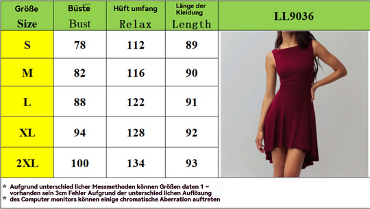 Ärmelloses Kleid mit Kragen