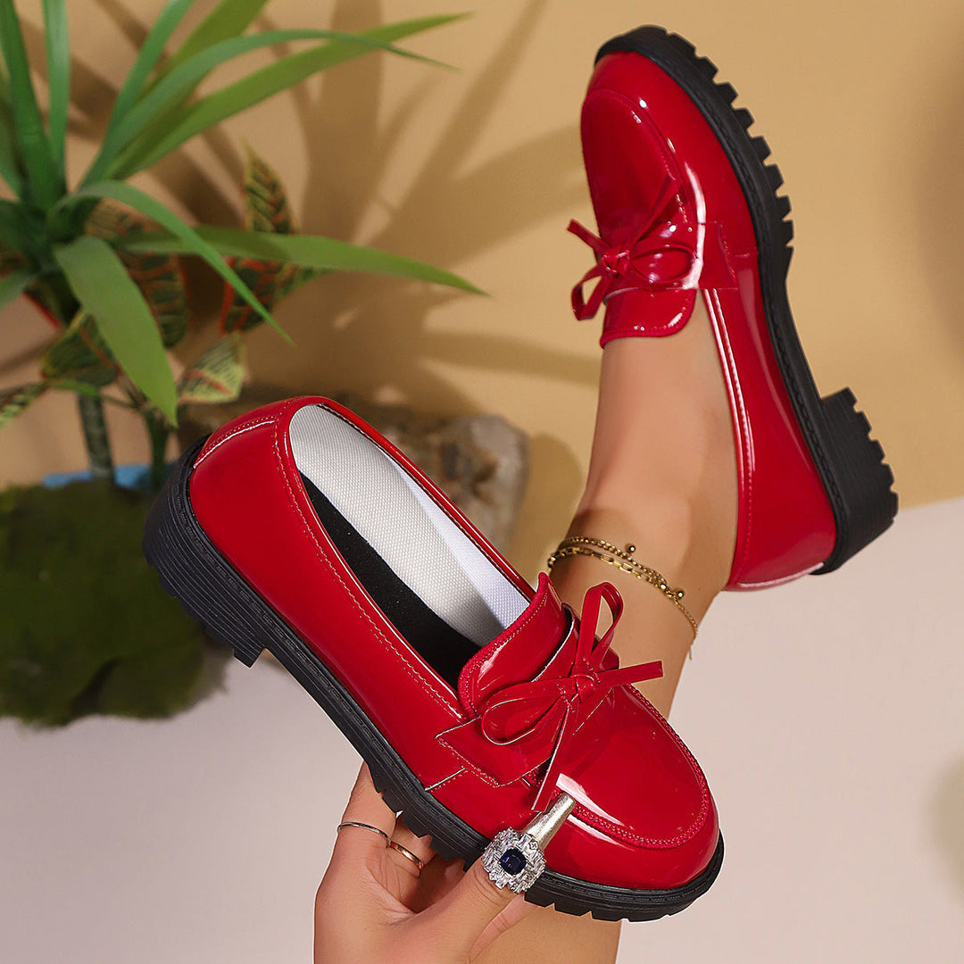 Elegante Orthopädische Loafer Mit Blockabsatz