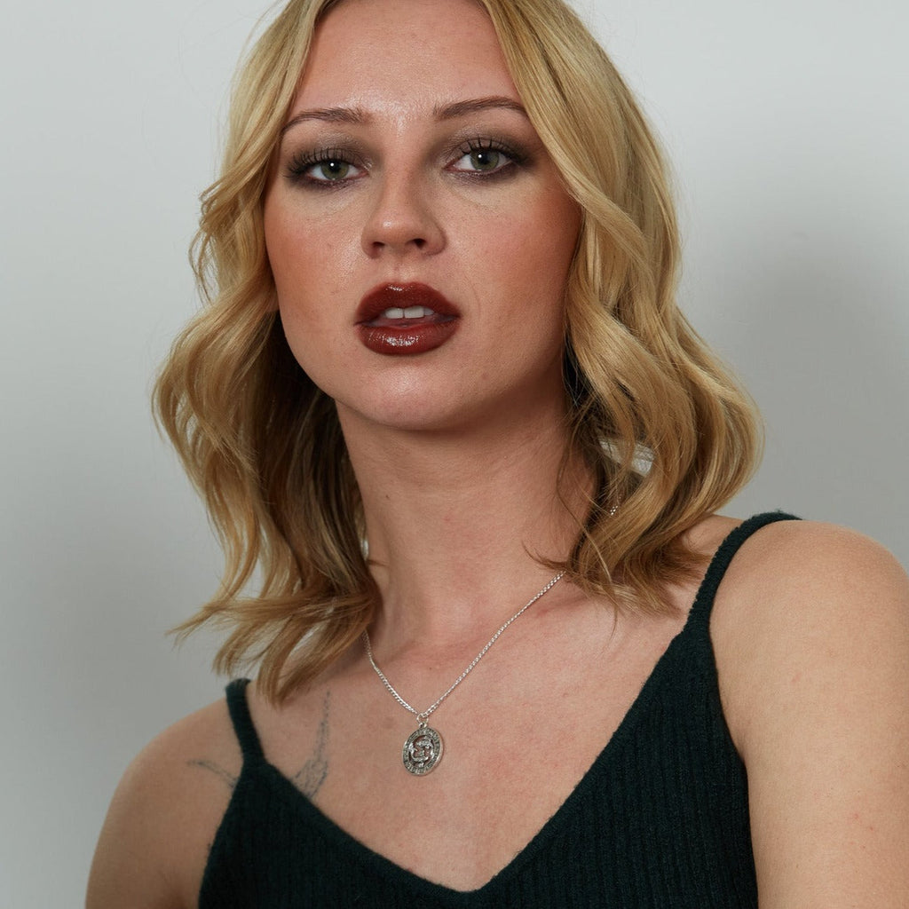 Silver Zodiac Coin Charm Necklace | Shop Nory