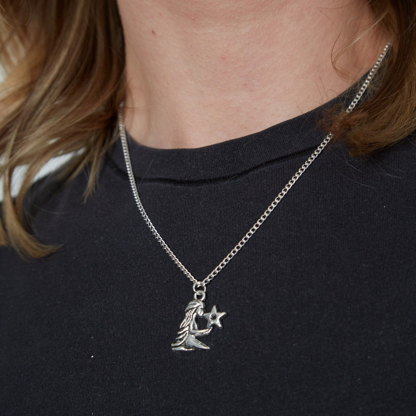 Silver Zodiac Symbol Charm Necklace | Shop Nory