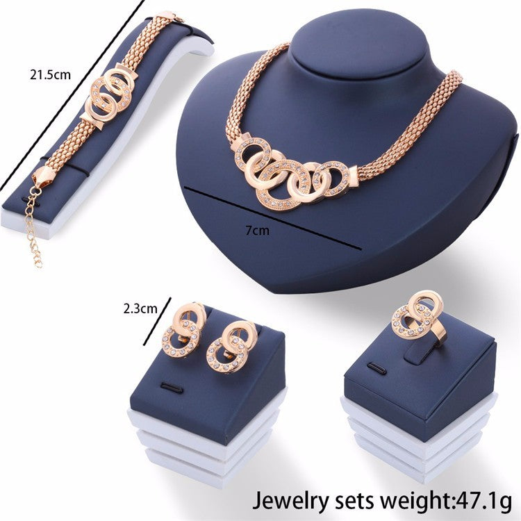 Damen Schmuckset mit funkelnden Elementen und elegantem Design Shop Nory