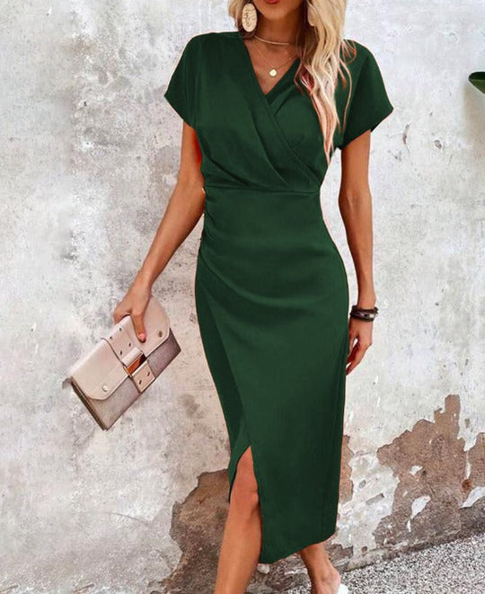 Elegantes Festkleid mit Frühlingsschlitz