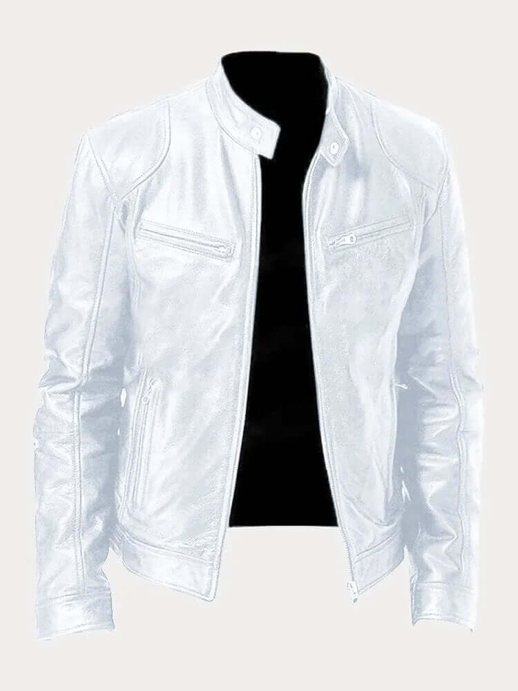 Herren Klassische Lederjacke