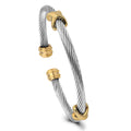 Damen Armreifen mit modernem Drahtdesign und eleganten Akzenten Shop Nory