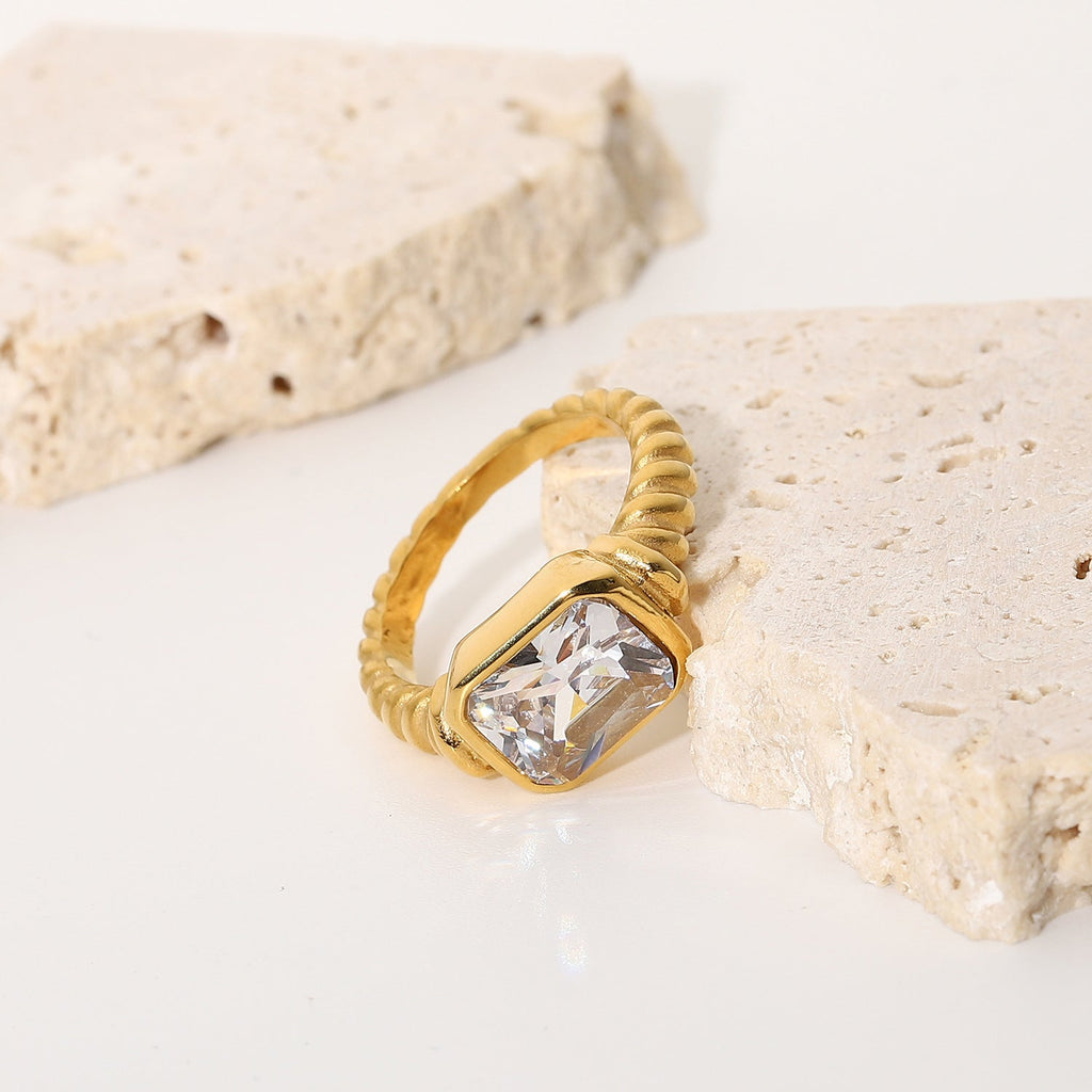 Ring Retro in Edelstahl | Shop Nory