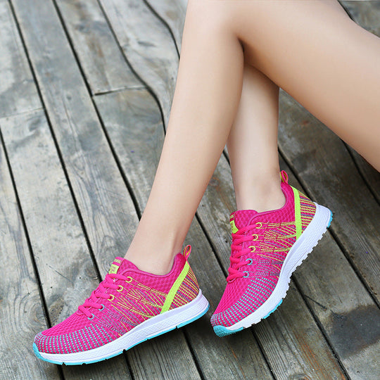 Damen Sportliche Laufschuhe mit atmungsaktivem Obermaterial und innovativem Dämpfungssystem