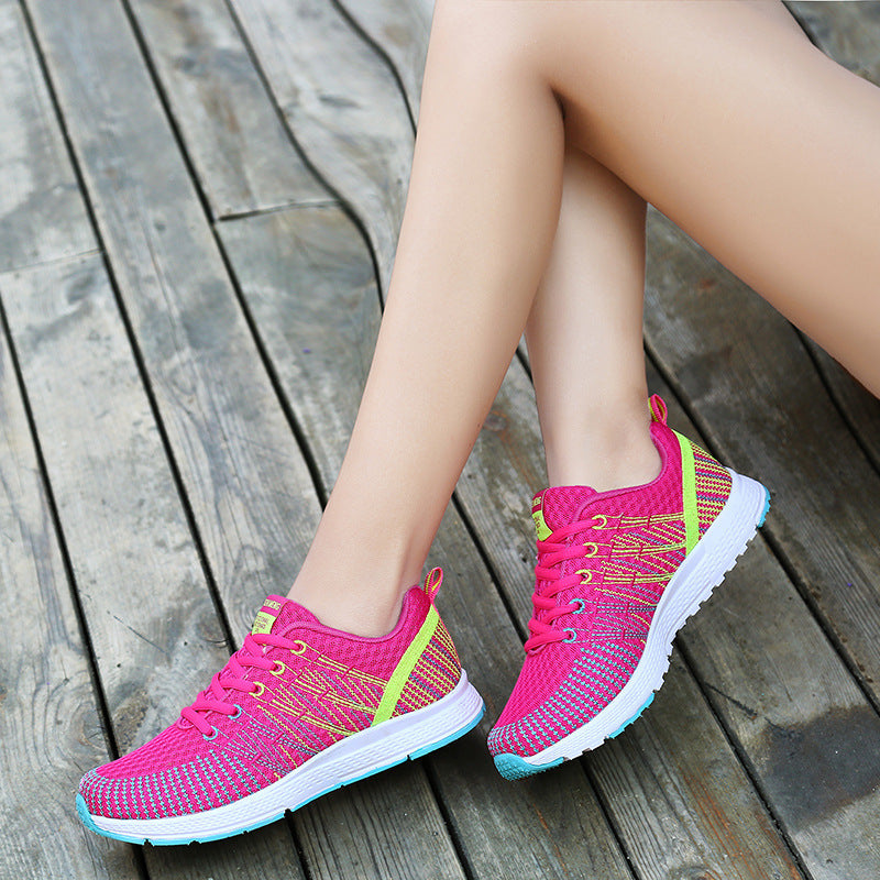 Damen Sportliche und atmungsaktive Fitness-Schuhe