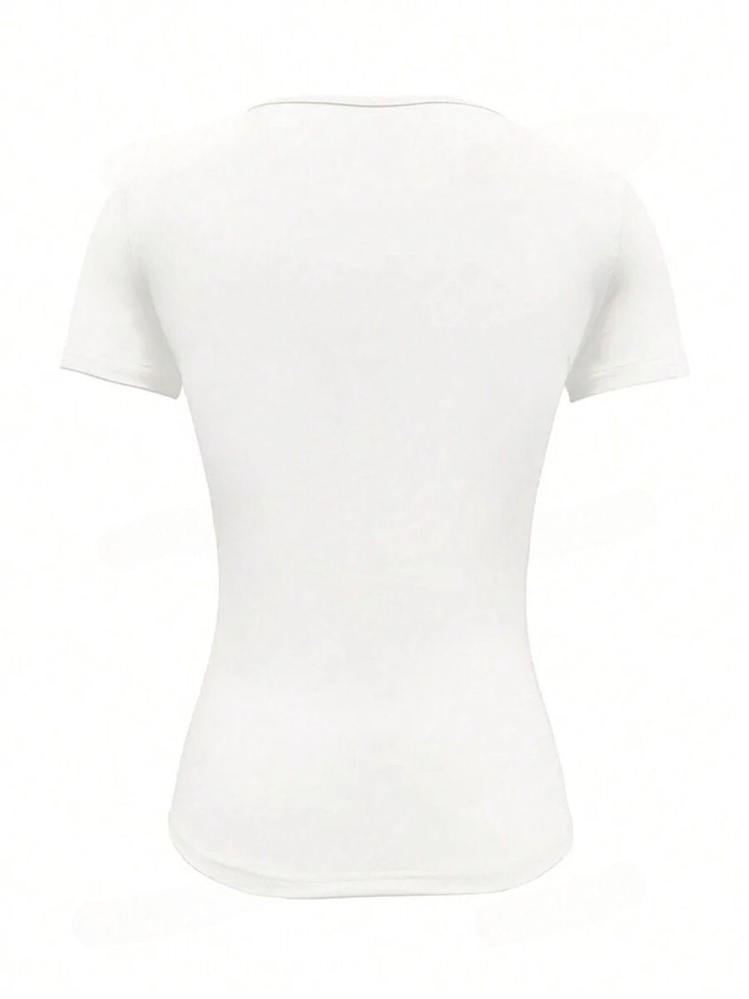Rundhalsausschnitt Kurzarm T-Shirt