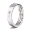 Damen Ring mit herzförmigem Schlüsselmotiv und funkelndem Zirkonia Shop Nory
