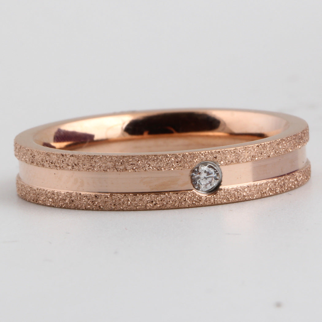 Damen Ring mit elegantem, zweifarbigen Design und funkelndem Zirkonia Shop Nory