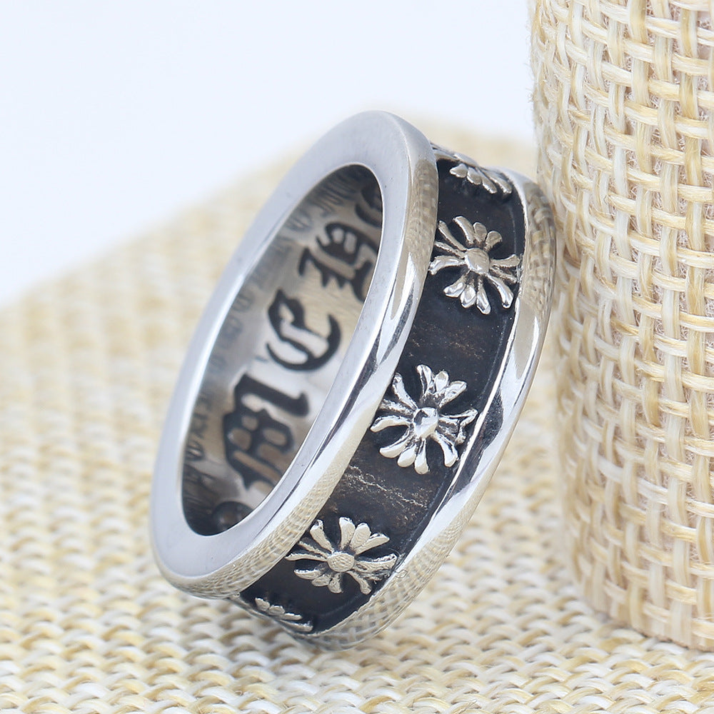Damen Ring mit floralem Design und kunstvollen Details Shop Nory