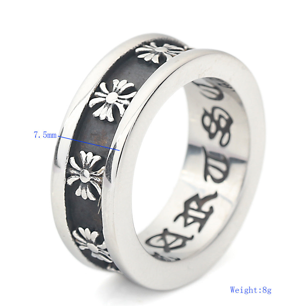 Damen Ring mit floralem Design und kunstvollen Details Shop Nory