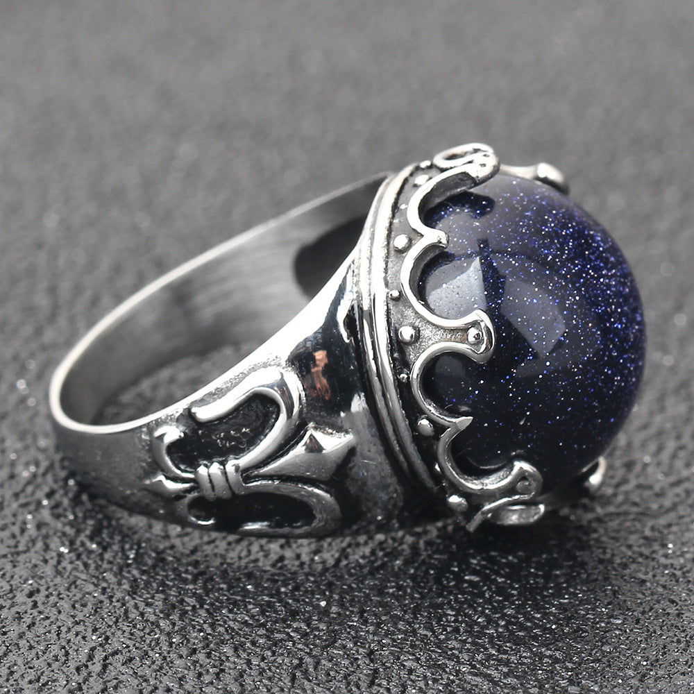 Damen Ring mit kunstvollem Mondstein-Design Shop Nory