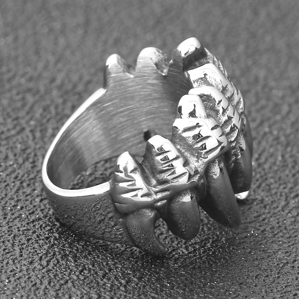 Herren Ring im einzigartigen Tierkrallen-Design Shop Nory