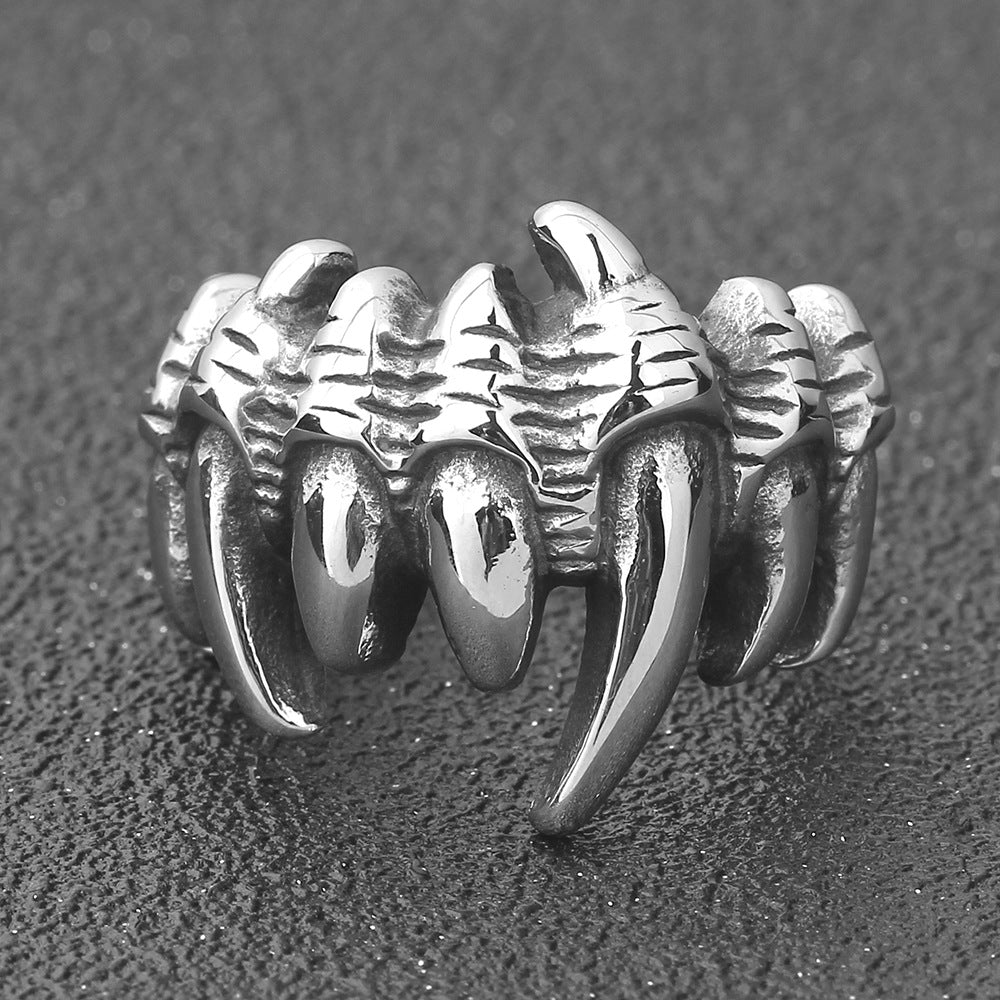 Herren Ring im einzigartigen Tierkrallen-Design Shop Nory