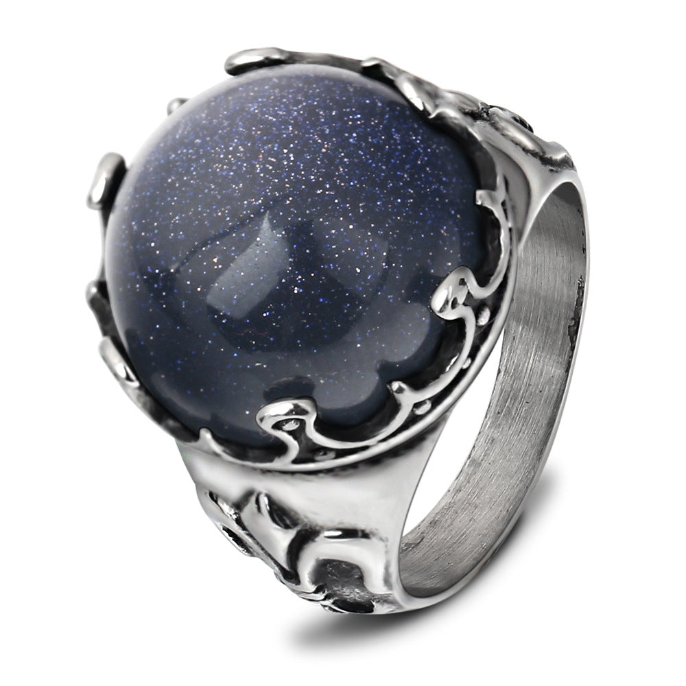 Damen Ring mit kunstvollem Mondstein-Design Shop Nory