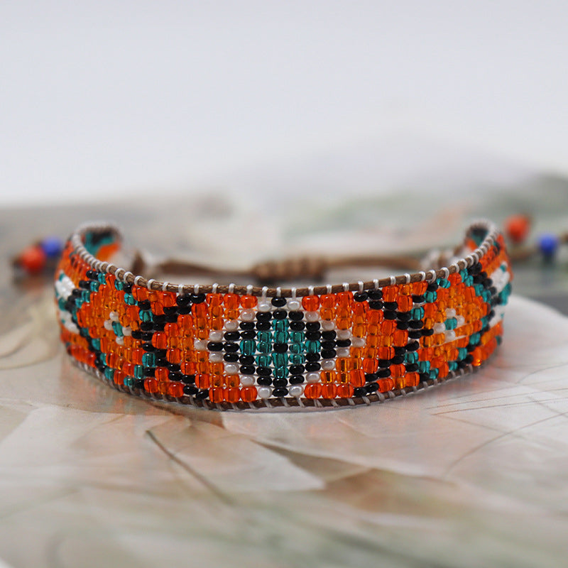 Handgewebtes Böhmisches Armband | Shop Nory