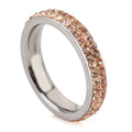 Damen Ring mit funkelnden Kristallakzenten Shop Nory