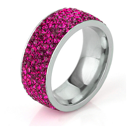 Damen Ring mit extravagantem Kristallbesatz Shop Nory