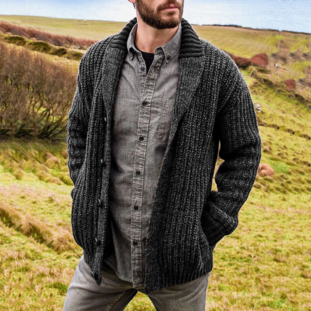 Bequeme Strickjacke Herren