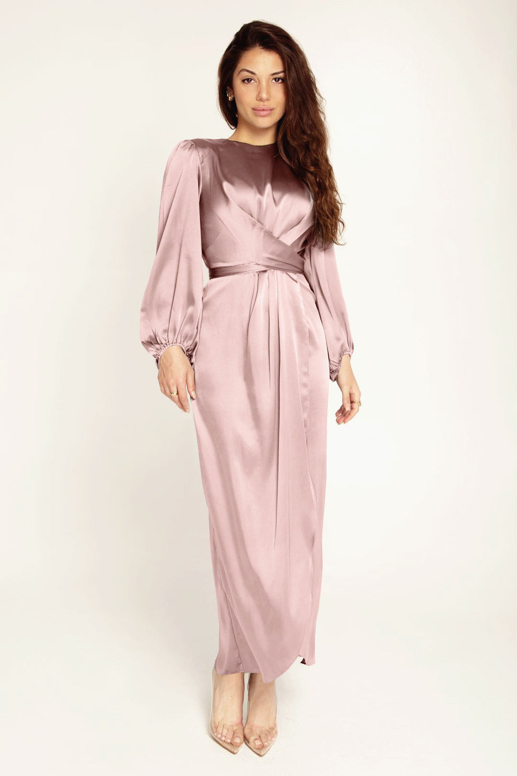 Trim Feminines und Elegantes Tunikakleid